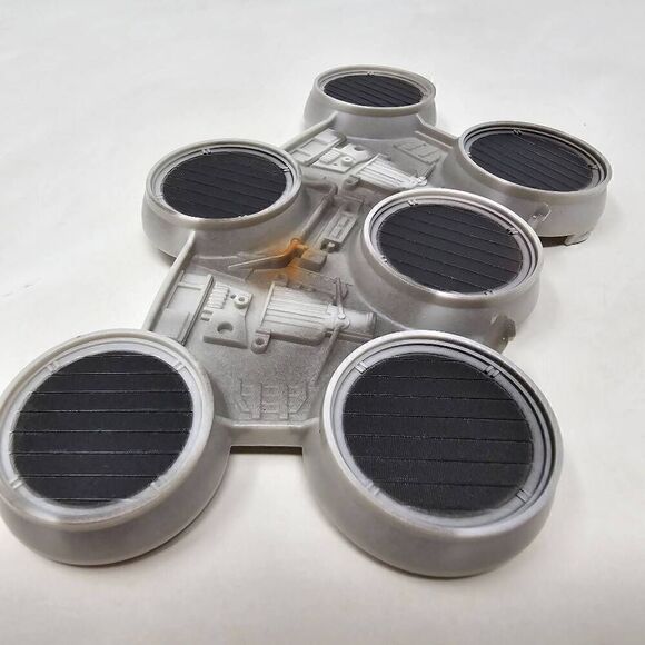 STAR WARS 2008 LEGACY COLLECTION MILLENNIUM FALCON BATTERY COVER PANEL PART - Picture 2 of 3